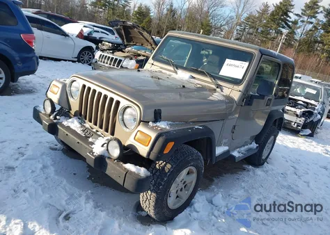 2003 Jeep Wrangler Sport from USA, damaged, VIN 1J4FA49SX3P307605